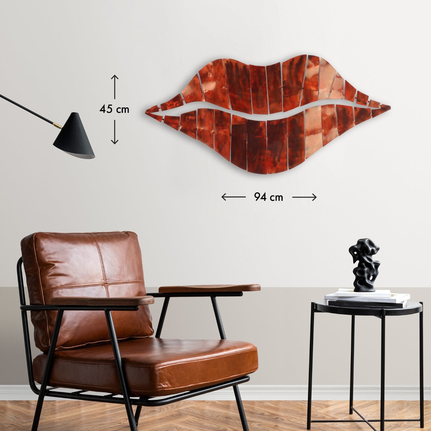 Red Lips - 96x45 cm